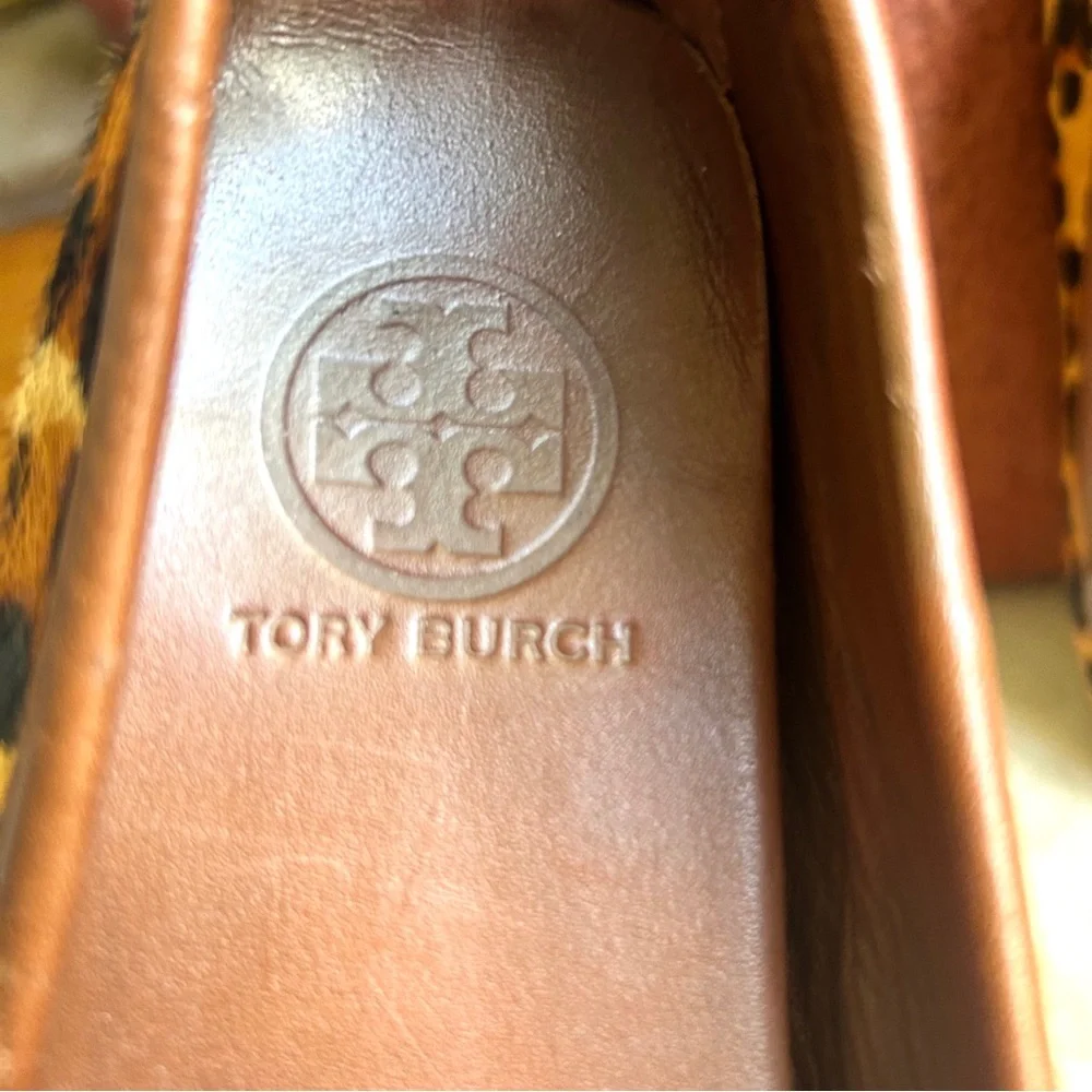 Tory Burch Kendrick Leopard Driver Loafer size 6